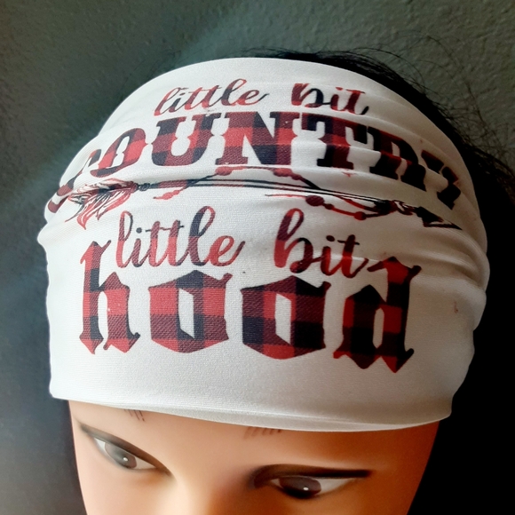 Little bit country little bit Hood headband - Picture 1 of 3